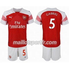 Maillot de Foot Arsenal GABRIEL 5 Enfant Domicile 2018/19